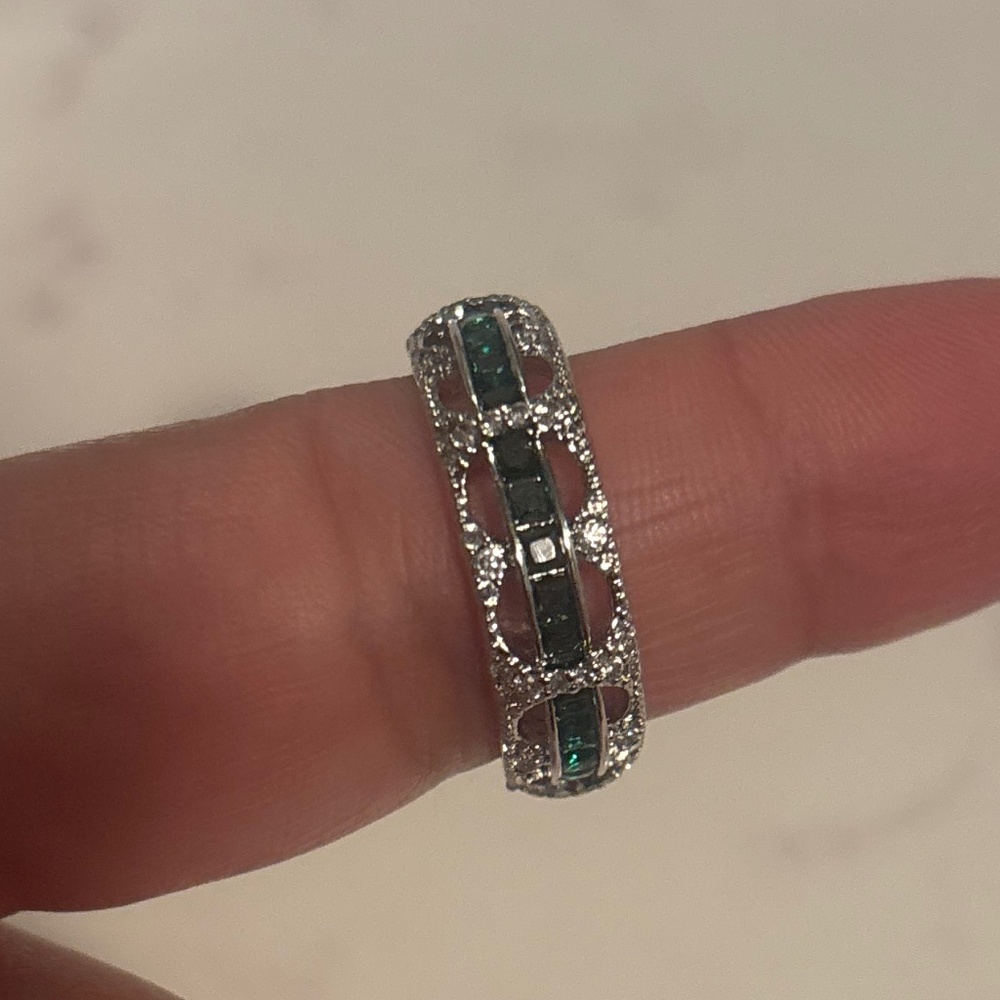 Bomb Party May Emerald Ring